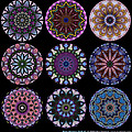 Rose Window Quilt 1
